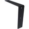 Ekena Millwork Countertop Support Steel Heavy Duty Bracket, Powder Coated Black 2 1/2"W x 14"D x 10"H BKTM02X14X10CSPBL - alternate 2